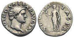 Roman Empire Otho, 69. Denarius (Silver, 17.34 mm, 3.06 g). Rome, 15 January-16 April 69. IMP M OTHO CAESAR AVG TR P Bare head of Otho to right. Rev. SECVRITAS P R Securitas standing front, head to le