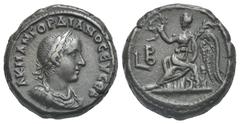 Staffieri Collection of Roman Alexandria Egypt. Alexandria. Gordianus III, 238-244. Tetradrachm (Billon, 22.3 mm, 12.64 g). Dated RY 2 (= 238/9). A K M AN ΓOPΔIANOC ЄYCЄB Laureate, draped, and cuirass