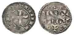 The Plantagenet and The Black Prince Coins France. Aquitaine. Duchy of Aquitaine. Henry II Plantagenet, 1152-1169. Denier (Silver, 17 mm, 0.84 g). Bordeaux mint (?). Circa 1160. + hENRICVS REX Patent 