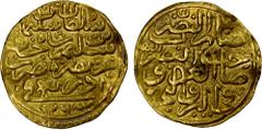 Islamic - Ottoman Empire OTTOMAN EMPIRE: Süleyman I, 1520-1566, AV sultani (3.52g), Edirne, AH926, A-1317, Damali-ED-A1b (same dies), very rare mint for gold (abundant for silver akçes!), VF, RRR. Onl