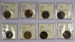Islamic - Ottoman Empire OTTOMAN EMPIRE: COUNTERMARKED COINS: LOT of 31 countermarked AE coins, all ca. 1880's, with twelve 5-para (incl. one from Egypt), seven 10-para (one from Egypt), seven 20-para