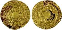Islamic - Egypt & Syria FATIMID: al-Mu'izz, 953-975, AV dinar (3.92g), Misr, AH358, A-697, Nicol-349, struck during the year of the Fatimid conquest of Egypt, VF.