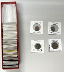 Islamic - Egypt & Syria MAMLUK: LOT of 56 copper coins, many different types, probably more than half identifiable, average Good to Fine condition, but many with weakness or other flaws; retail value 