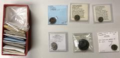 Group Lots - Ancient ANCIENT GREECE: LOT of 41 coins, some silver, including Celtic (4 pcs: Durotriges, Carnutes, a Geto-Dacian AE, and a Gallic AR quinarius), Spain (Gades AE with Herakles, nice VF),
