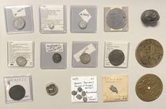 Group Lots - World - Asia & Middle-East ASIA: LOT of 19 coins and exonumia items, including Islamic: 2 Crusader AR dirhams imitating issue of Ayyubid al-Zahir Ghazi (MM, DM), a Mamluk fractional AR di