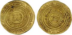 World Coins - Europe CRUSADER KINGDOMS: Kingdom of Jerusalem: Anonymous, ca. 1130-1160, AV bezant (3.76g), "al-Iskandariya", CCS-2, imitation of a Fatimid dinar of al-'Amir (1101-1130), with almost al