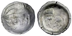 CELTIC CENTRAL EUROPE & ASIA MINOR: Danubian Celts, ca. 3rd-2nd Century BC, AR tetradrachm, imitating tetradrachms of Phillip II of Macedon, extremely abstracted head of Apollo facing right / stylized