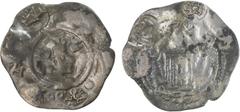 Ancient NORTHERN TOKHARISTAN: Kobadien, 6th century, AR drachm (3.17g), cf. Zeno-138259, style derived from the Sasanian drachm of Peroz (457-484) with two tamghas in obverse margin and Kobadien count