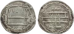 Islamic - Umayyad & Abbasid ABBASID: al-Rashid, 786-809, AR dirham (2.89g), Ma'din Bajunays, AH191, A-219.9, Vardanyan-203, citing Umm Ja'far, the epithet for Zubayda, the wife of the caliph al-Rashid