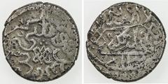 Islamic - Ottoman Empire OTTOMAN EMPIRE: Musa Celebi, 1410-1413, AR akçe (1.11g), Edirne, AH813, A-1298, some porosity, attractive, VF.