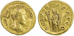 Ancient - Greek & Roman ROMAN EMPIRE: Gordian III, 238-244 AD, AV imitative aureus (4.72g), "Rome", RIC--, IMP CAES M ANT GORDIVS (sic) AVG, laureate, draped and cuirassed bust of Gordian III right //