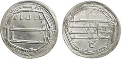 Islamic - Umayyad & Abbasid ABBASID: al-Rashid, 786-809, AR dirham (2.92g), Jurjan, AH187, A-219.9, very rare mint, EF, RR.