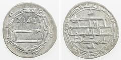 Islamic - Umayyad & Abbasid ABBASID: al-Rashid, 786-809, AR dirham (2.81g), Ma 'din al-Shash, AH190, A-219.11, choice EF.
