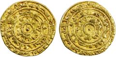 Islamic - Egypt & Syria FATIMID: al-Mu'izz, 953-975, AV dinar (3.75g), Misr, AH363, A-697.1, Nicol-368, slightly clipped, Fine.