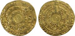 Islamic - Egypt & Syria FATIMID: al-Mu'izz, 953-975, AV dinar (4.08g), al-Mansuriya, AH344, A-697.1, Nicol-394, VF.