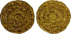 Islamic - Egypt & Syria FATIMID: al-Mu'izz, 953-975, AV dinar (4.19g), Misr, AH363, A-697.1, Nicol-368, bold VF.