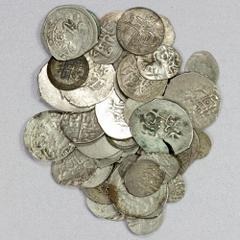 Group Lots - Islamic OTTOMAN EMPIRE: LOT of 60 silver & billon coins, including (1) mixed group of akçes and paras, 16th to early 19th century, mostly attributable (50 pcs, average F-VF) (2) Egypt, ma