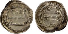 Islamic - Umayyad & Abbasid ABBASID: al-Mahdi, 775-785, AR dirham (2.84g), al-'Abbasiya, AH167, A-215.2, citing the local governor Yazid, with 5-point star above the reverse field, VF-EF.
