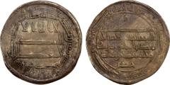 Islamic - Umayyad & Abbasid ABBASID: al-Rashid, 786-809, AR dirham (2.98g), al-Muhammadiya, AH180, A-219.12, citing the governor Muhammad b. Yahya, choice VF, R.
