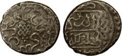 Ottoman Empire OTTOMAN EMPIRE: Musa Celebi, 1410-1413, AR akçe (1.15g), Edirne, AH813, A-1298, strong VF.