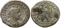 Provinzialrömische Münzen Syrien Antiochia Philippus I. Arabs 244-249. Philippus I. Arabs 244-249. Tetradrachme 244/249. Drap., bel. Brb. n.r./Î”Î—ÎœÎ‘Î¡Î§ Î•ÎžÎŸÎ¥CÎ™Î‘C SC. Adler. gutes sehr schön, 