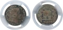 WORLD COINS. GREECE. Otho (1832-1862). Silver ¼-Drachmai, 1834A, Paris (Divo 16b; KM 18). In PCGS holder graded MS64. Scarce. US$ 300