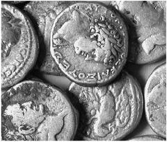 THE LAKEVIEW COLLECTION OF ANCIENT COINS COINS OF THE ROMAN EMPIRE ... Vespasian, 69-79. No.: 6368 Schätzwert/Estimate: CHF 500.- d=41 mm 29 Tetradrachms, Antioch. Titus. 3 Tetradrachms, Antioch. Domi