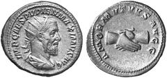 THE LAKEVIEW COLLECTION OF ANCIENT COINS COINS OF THE ROMAN EMPIRE ... Pupienus, April - June 238. No.: 6807 Schätzwert/Estimate: CHF 500.- d=22 mm Antoninianus 238, Rome. Draped bust, radiate, r. Rev