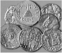 THE LAKEVIEW COLLECTION OF ANCIENT COINS BYZANTINE EMPIRE Justin II, 565-578. No.: 7091 Schätzwert/Estimate: CHF 500.- d=41 mm Solidus. Officina S. Sear 345. Heraclius. Tremissis. Sear 786. (2). Herac