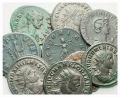 ANCIENT COINAGE ROMAN EMPIRE Lots No.: 5643 Schätzwert/Estimate: CHF 200.- Florian. Antoninianus (Providentia and Sol). Probus. Antoninianus (Fides). Carus. Antoninianus (Victory). Carinus. Antoninanu