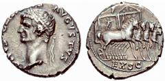 ANCIENT COINAGE SPECIAL COLLECTION OF ROMAN IMPERATORS AND EMPERORS ROMAN EMPIRE Claudius, 41-54. 10 BC – 54 AD No.: 1461 Schätzwert/Estimate: CHF 750 For Divus Claudius under Nero. Denarius 54/55, Ro
