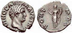 ANCIENT COINAGE SPECIAL COLLECTION OF ROMAN IMPERATORS AND EMPERORS ROMAN EMPIRE Otho, January – April 69. No.: 1537 Schätzwert/Estimate: CHF 500 Denarius from 9 March 69, Rome. (IMP) OTHO CAESAR AVG 