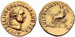 ANCIENT COINAGE SPECIAL COLLECTION OF ROMAN IMPERATORS AND EMPERORS ROMAN EMPIRE Vitellius, April – December 69 No.: 1540 Schätzwert/Estimate: CHF 30000 Imperator Another inept emperor, Vitellius had 