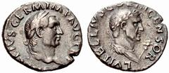 ANCIENT COINAGE SPECIAL COLLECTION OF ROMAN IMPERATORS AND EMPERORS ROMAN EMPIRE Lucius Vitellius No.: 1550 Schätzwert/Estimate: CHF 2000 Father of the emperor Vitellius, he was considered to be the m