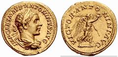 ANCIENT COINAGE SPECIAL COLLECTION OF ROMAN IMPERATORS AND EMPERORS ROMAN EMPIRE Antoninus "Elagabalus", 218-222. No.: 1789 Schätzwert/Estimate: CHF 12000 Perhaps the most bizarre of all Roman emperor