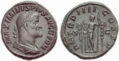 ANCIENT COINAGE SPECIAL COLLECTION OF ROMAN IMPERATORS AND EMPERORS ROMAN EMPIRE Maximinus I Thrax, 235-238 No.: 1814 Schätzwert/Estimate: CHF 500 The first of the "soldier-emperors" Maximinus was a g