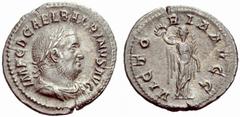 ANCIENT COINAGE SPECIAL COLLECTION OF ROMAN IMPERATORS AND EMPERORS ROMAN EMPIRE Gordianus II, March 19 – April 12, 238. No.: 1830 Schätzwert/Estimate: CHF 200 Denarius 238, Rome. IMP C D CAEL BALBINV