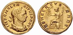 ANCIENT COINAGE SPECIAL COLLECTION OF ROMAN IMPERATORS AND EMPERORS ROMAN EMPIRE Tacitus, 275-276 No.: 1907 Schätzwert/Estimate: CHF 8000 Tacitus’ career and life are somewhat ambiguous. Some claim he