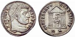 ANCIENT COINAGE SPECIAL COLLECTION OF ROMAN IMPERATORS AND EMPERORS ROMAN EMPIRE Maxentius, 307-312. Caesar 306 – 307. No.: 1942 Schätzwert/Estimate: CHF 5000 The son of Maximianus, Maxentius was pass