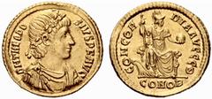 ANCIENT COINAGE SPECIAL COLLECTION OF ROMAN IMPERATORS AND EMPERORS ROMAN EMPIRE Theodosius I, 379-395. No.: 1998 Schätzwert/Estimate: CHF 2000 Ruling in the East. Coming from a military background, h