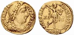 ANCIENT COINAGE SPECIAL COLLECTION OF ROMAN IMPERATORS AND EMPERORS ROMAN EMPIRE Constantius III, 421. No.: 2022 Schätzwert/Estimate: CHF 5000 Ruling in the West with Honorius Constantius III might ha