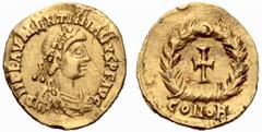 ANCIENT COINAGE SPECIAL COLLECTION OF ROMAN IMPERATORS AND EMPERORS ROMAN EMPIRE Valentinianus III, 425-455. Caesar 424 – 425. No.: 2024 Schätzwert/Estimate: CHF 300 Ruling in the West With the aid of