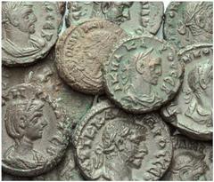 ANCIENT COINAGE Lots No.: 2069 Schätzwert/Estimate: CHF 350 Macrianus. Tetradrachm. Quietus. Tetradrachm. Claudius II Gothicus. Tetradrachm (7). Quintillus. Tetradrachm. Aurelian. Tetradrachm (9). Aur