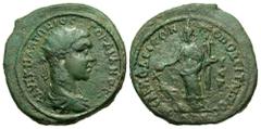 Roman Provincial Coins Moesia Inferior, Nicopolis ad Istrum. Gordian III. A.D. 238-244. Æ (28 mm, 14.20 g, 1 h). A.D. 241-244. Sabinus Modestus, consular legate. AVT K M ANTΩNIOC ΓOPΔIANOC · (sic), ra
