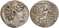 RÖMISCHE PROVINZIALPRÄGUNGEN SYRIEN SELEUCIS ET PIERIA, ANTIOCHIA AM ORONTES Unter römischer Administration, 47/6-14/3 v. Chr. AR-Tetradrachme 47/46 oder 45/44 v. Chr. (= Jahr 3 oder 5 der caesarische