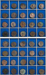 RÖMISCHE PROVINZIALPRÄGUNGEN ÄGYPTEN LOTS Lot SEPTIMIUS SEVERUS: 1 Tetradrachme; ELAGABAL: 1 Tetradrachme; IULIA SOAEMIAS: 1 Tetradrachme; SEVERUS ALEXANDER: 4 Tetradrachmen; IULIA MAMAEA: 1 Tetradrac