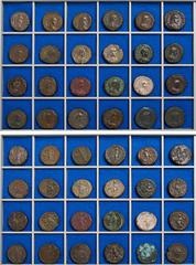 RÖMISCHE PROVINZIALPRÄGUNGEN ÄGYPTEN LOTS Lot PHILIPPUS I. ARABS: 14 Tetradrachmen; OTACILIA SEVERA: 3 Tetradrachmen; PHILIPPUS II. CAESAR: 2 Tetradrachmen; PHILIPPUS II.: 1 Tetradrachme; TRAIANUS DEC