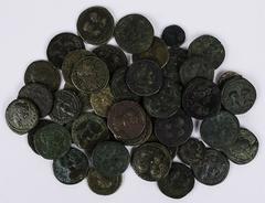 MOESIA INFERIOR LOTS Lot AE-Prägungen, darunter Dionysopolis: Commodus, Gordianus III.; Kallatis: Septimius Severus, Philippus I., Philippus II.; Markianopolis: Septimius Severus, Septimius Severus mi