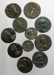 PONTOS LOTS Lot AE-Prägungen, darunter: Amasia: Caracalla; Amisos: Caracalla, Valerianus I.; Neokaisareia: Septimius Severus, Caracalla; Trapezus: Severus Alexander; Zela: Iulia Domna, Caracalla 11 St