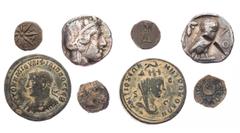 LOTS ANTIKER MÜNZEN Lot, allgemein Attika, Athen, AR-Tetradrachme, mit Prüfhieb; Kimmerischer Bosporos, Pantikapaion, AE-Dichalkon; Syrien, Seleucis et Pieria, Philippus I. Arabs, AE-Tetrassarion; Ägy
